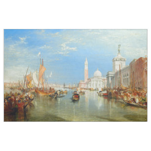 Tecido William Turner - Veneza, Dogana & San Giorgio