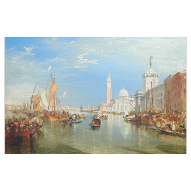 Tecido William Turner - Veneza, Dogana & San Giorgio (Jarda)