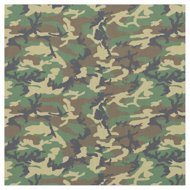 Tecido Woodland Camo (Detalhe)