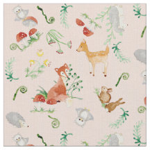 Woodland Fairytale Cria Nursery Garota Bebê