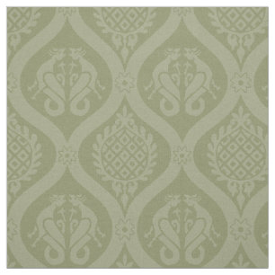 Tecido Wyvern Ogee, Primavera Green