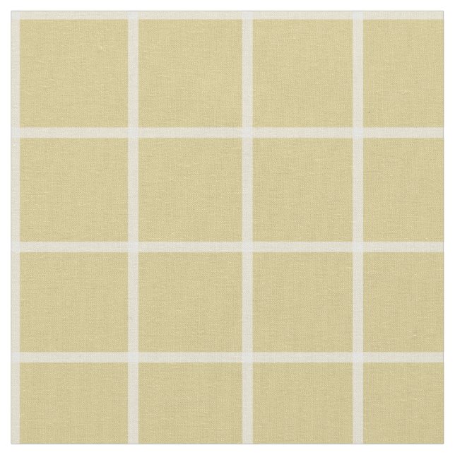 Tecido Xadrez amarela da verificação do Windowpane (Detalhe)