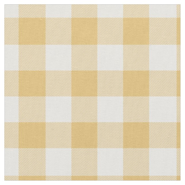 Tecido Xadrez amarelo e branco (Detalhe)