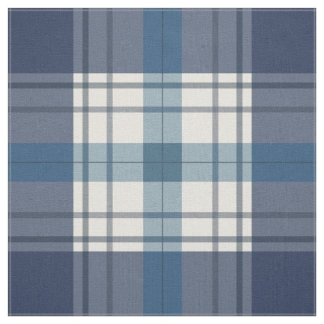 Tecido xadrez azul (Modelo)