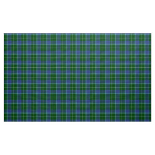 Tecido Xadrez Azul de Wallace Tartan Verde