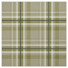 Tecido xadrez bege de oliveira