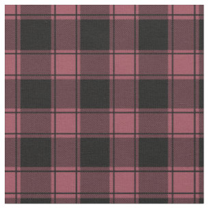Tecido Xadrez Búfalo Rosa e Preto Vintage