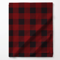 Xadrez Búfalo Vermelho e Preto