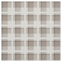 Xadrez buffalo gingham marrom moca