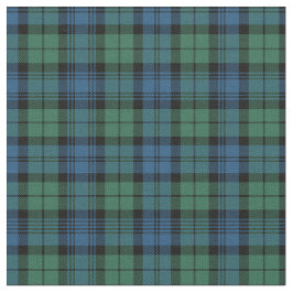 Tecido Xadrez Clan Campbell Tartan Green Black Blue Check