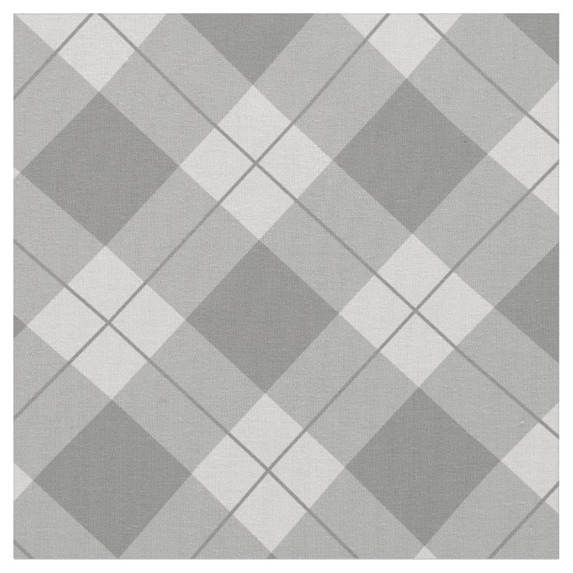 Tecido Xadrez de Cinza Elegante | (Detalhe)