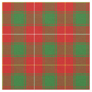 Tecido Xadrez de Tartan do Clã Escocês MacPhie Macfie