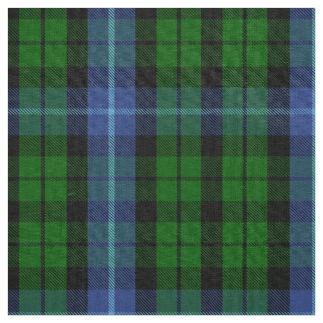 Tecido Xadrez de Tartan do Clan MacIntyre escocês (Modelo)