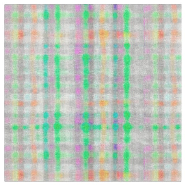 Tecido xadrez de tons pastel (Detalhe)