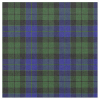 Tecido Xadrez do Clã Tartan da Escócia MacKay Verde