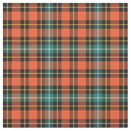 Tecido Xadrez do Dia das Bruxas Escuro Laranja, Verde e P