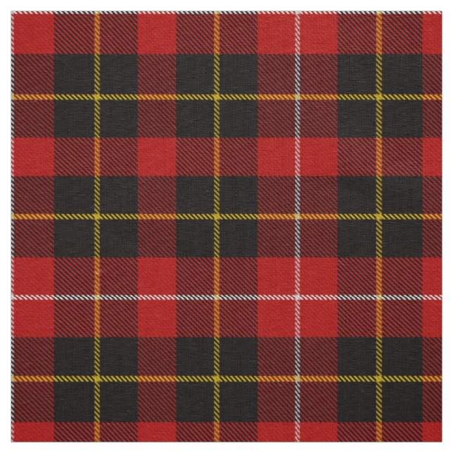 Tecido Xadrez do Scottish Clan Connel Tartan (Modelo)