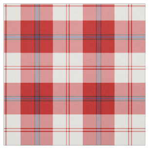 Tecido Xadrez do vermelho do Tartan do vestido de