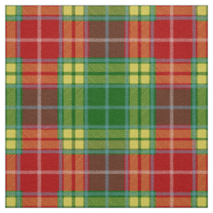 Tecido Xadrez Escocesa Clan Buchanan Tartan