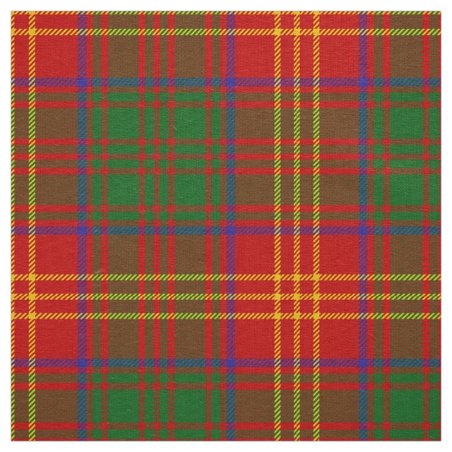 Tecido Xadrez Escocesa Clan Burns Tartan (Modelo)