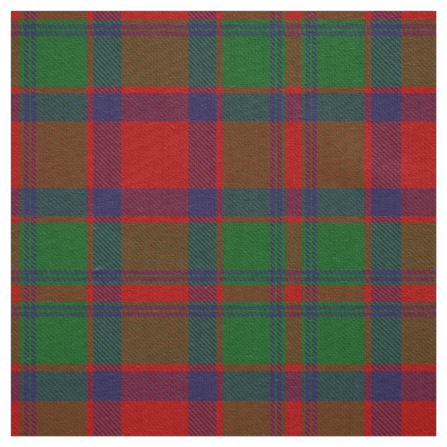 Tecido Xadrez Escocesa Clan Carrick Tartan (Modelo)