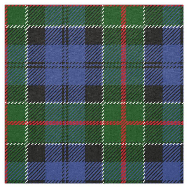 Tecido Xadrez Escocesa Clan Colquhoun Tartan (Modelo)