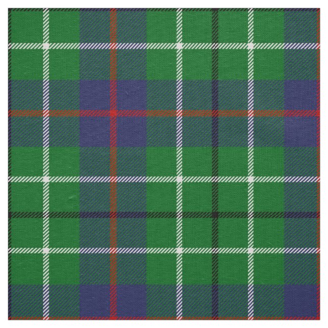 Tecido Xadrez Escocesa Clan Duncan Tartan (Modelo)