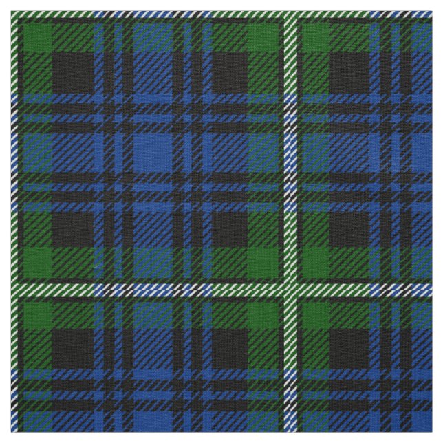 Tecido Xadrez Escocesa Clan Forbes Tartan (Modelo)