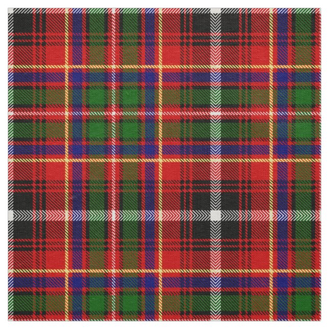 Tecido Xadrez Escocesa Clan Innes Tartan (Modelo)