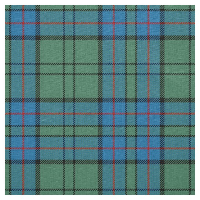 Tecido Xadrez Escocesa Clan Lockhart Tartan (Modelo)