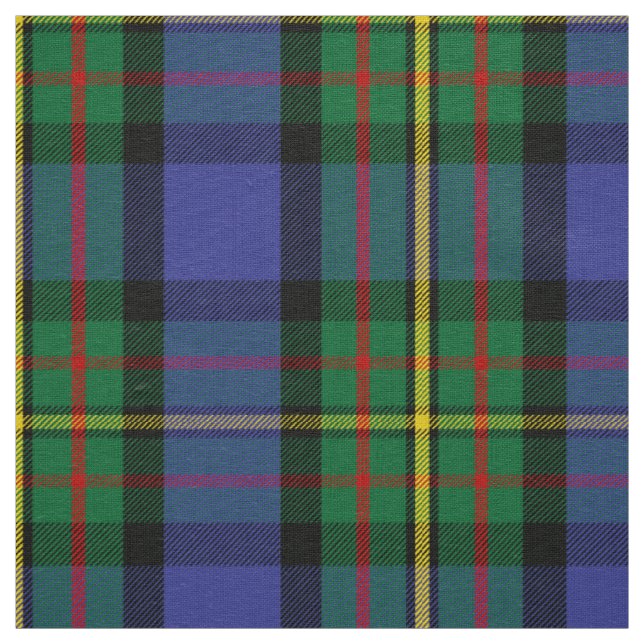 Tecido Xadrez Escocesa Clan MacLaren Tartan (Modelo)