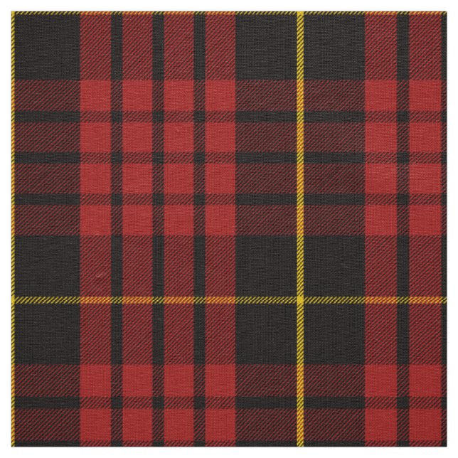 Tecido Xadrez Escocesa Clan MacQueen Tartan (Modelo)
