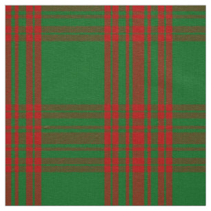 Tecido Xadrez Escocesa Clan Menzies Tartan