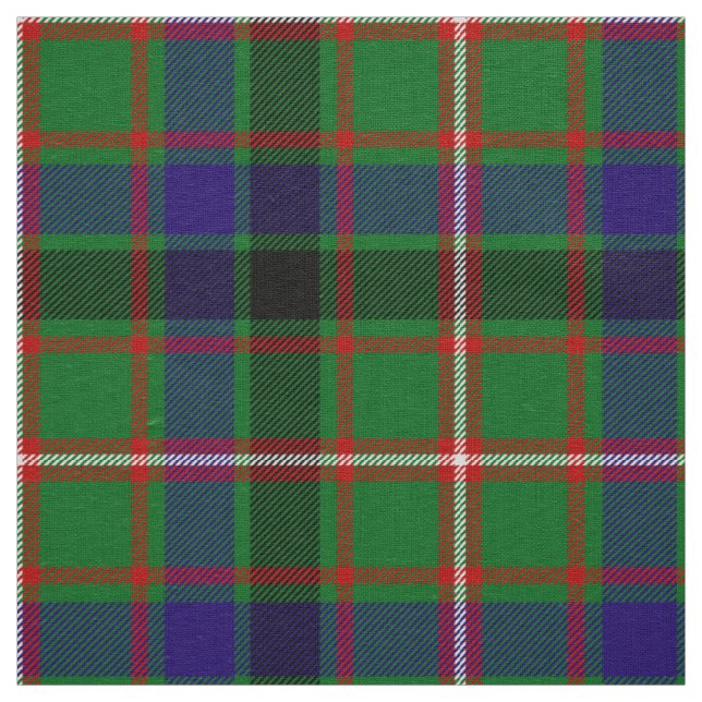 Tecido Xadrez Escocesa Clan Reid Tartan (Modelo)