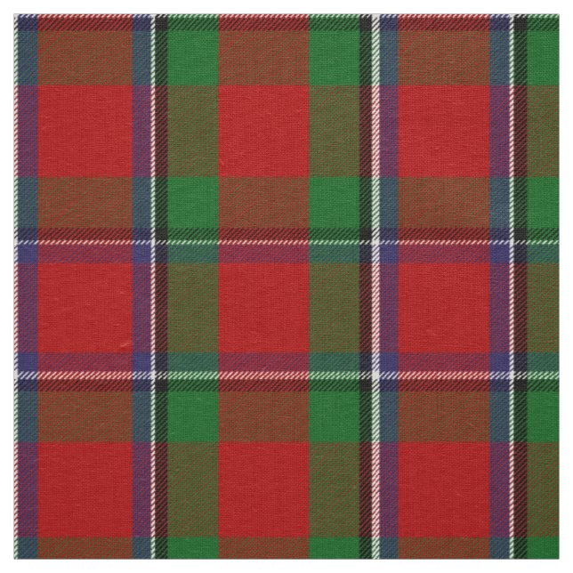 Tecido Xadrez Escocesa Clan Sinclair Tartan (Modelo)