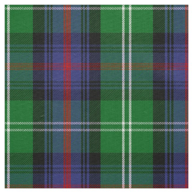 Tecido Xadrez Escocesa Clan Sutherland Tartan (Modelo)