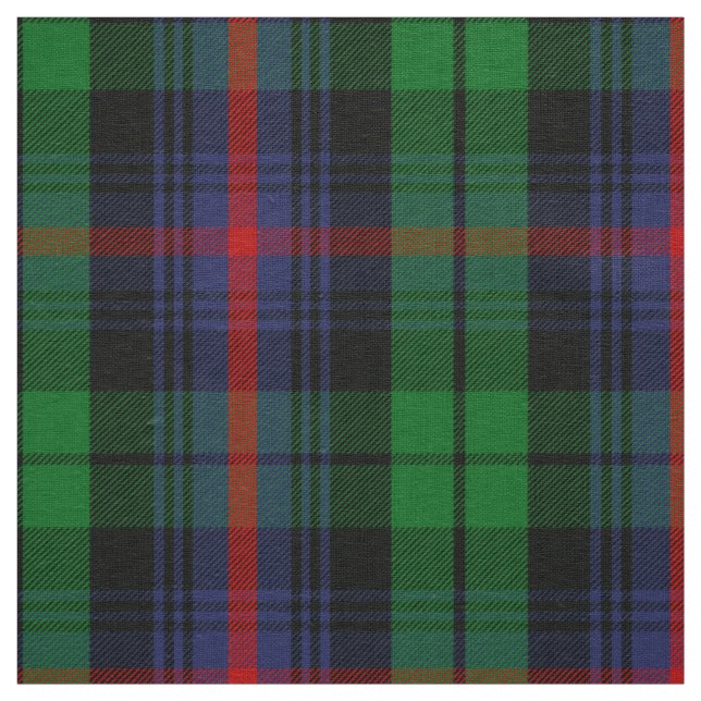 Tecido Xadrez Escocesa Clan Urquhart Tartan (Modelo)