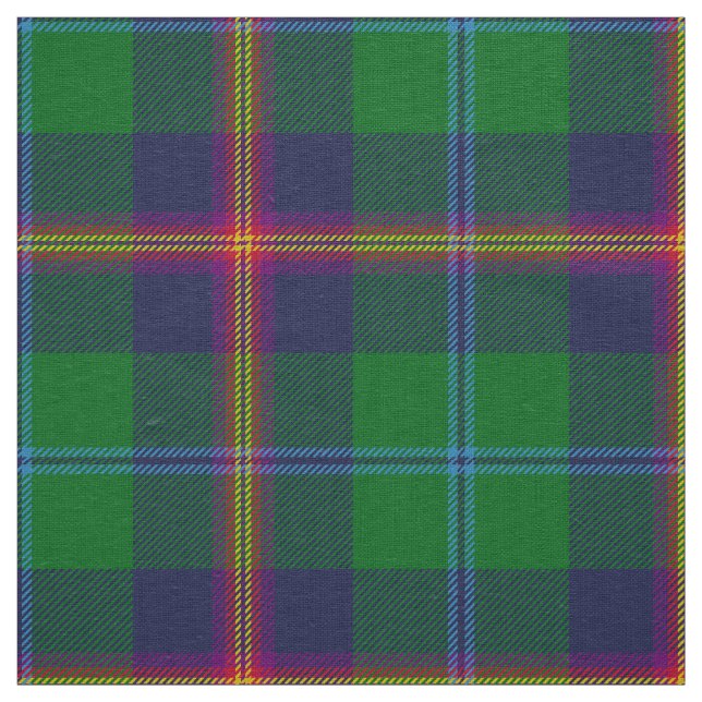 Tecido Xadrez escocesa Clan Young Tartan (Modelo)