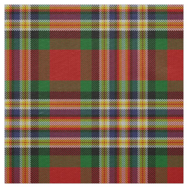 Tecido Xadrez Escocesa de Clan MacGill Tartan (Modelo)