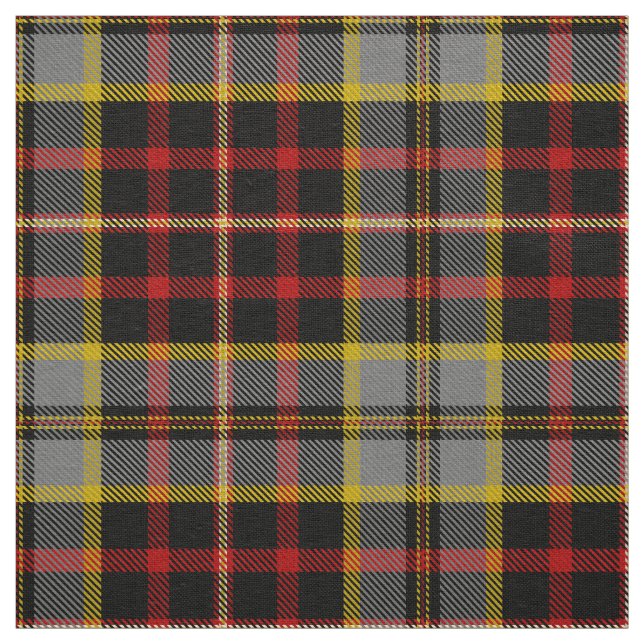 Tecido Xadrez Escocesa do Clan Cates Tartan (Modelo)