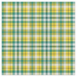 Tecido Xadrez Esportivo Verde Brilhante e Amarelo Dourado
