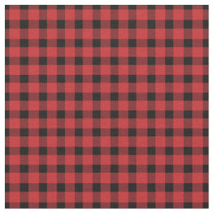 Tecido Xadrez Lumberjack do País de Buffalo Vermelho