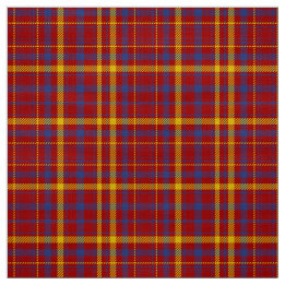 Tecido Xadrez Munro Tartan Red Blue e Amarelo