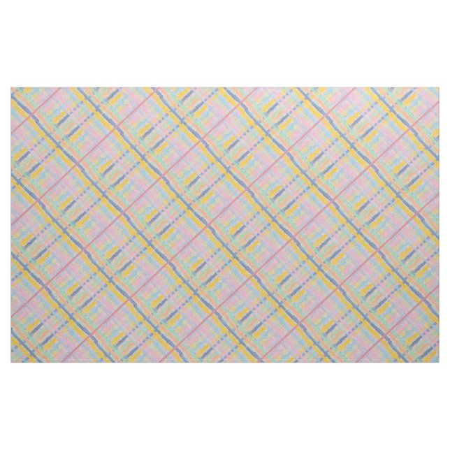 Tecido Xadrez rosa (Fat Quarter)