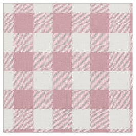 Tecido Xadrez Rosa e Branco Vintage