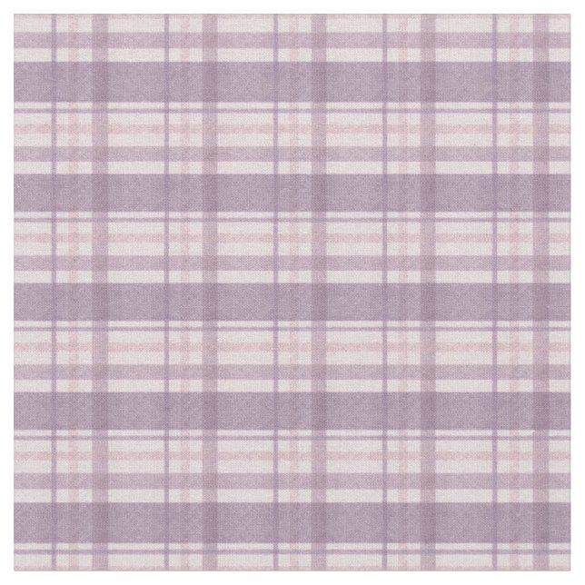 Tecido Xadrez Roxo Empoeirado (Detalhe)
