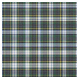 Tecido Xadrez russa Gordon White Green Check Tartan