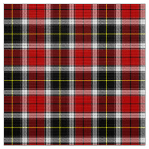 Tecido Xadrez Tartan Scotland Clan Red Macgregor Royal