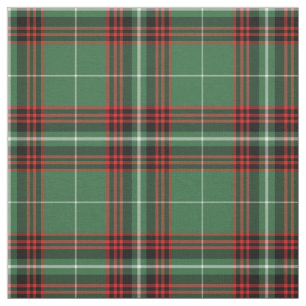 Tecido Xadrez Verde Irlandesa Clã Kiernan Tartan