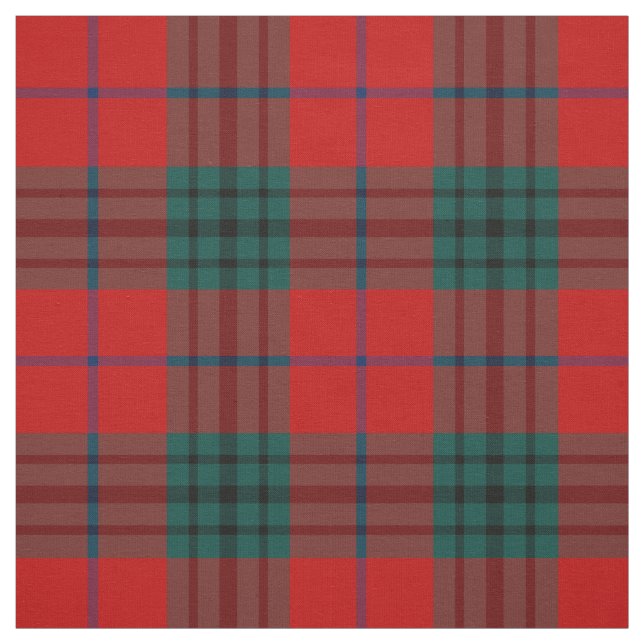 Tecido Xadrez Vermelha Clã Denny Tartan (Modelo)
